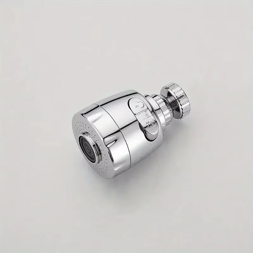 Grifo de Cocina con Ducha Giratoria | Aireador de Agua Fuerte y Ahorro 360° 1