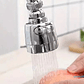 Grifo de Cocina con Ducha Giratoria | Aireador de Agua Fuerte y Ahorro 360° - Miniatura 8