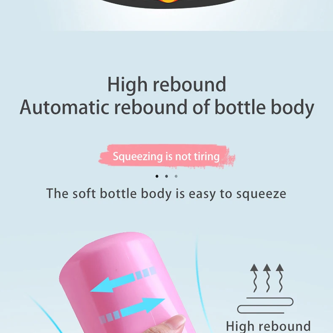 Bidé Portátil de Mano 500ml | Pulverizador de Agua para Bebés y Mujeres Embarazadas 13