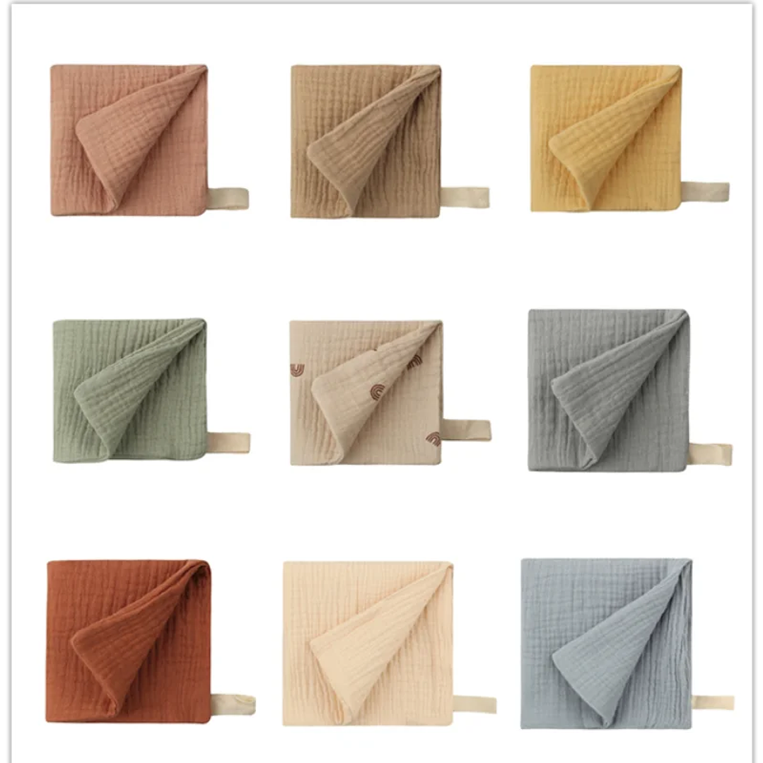 Toallitas de Muselina para Bebé | Juego de 5 Piezas de Algodón Suave 5