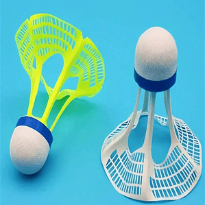 Volantes de Bádminton de Nailon | 5 Piezas Resistentes al Viento para Exterior