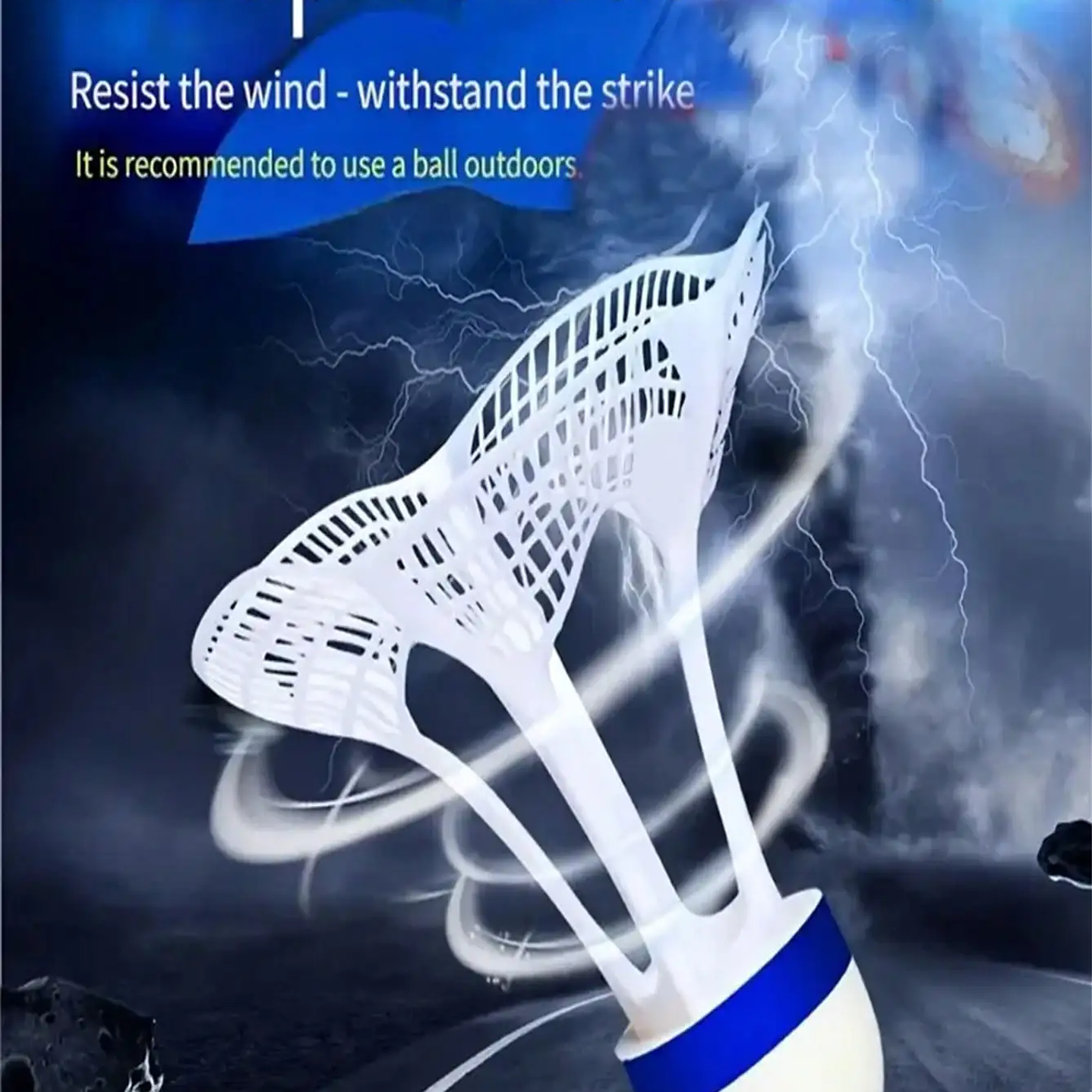 Volantes de Bádminton de Nailon | 5 Piezas Resistentes al Viento para Exterior 3