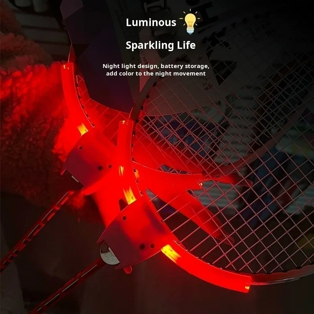 Raqueta de Bádminton Luminosa | Ultraligera para Niños y Adultos al Aire Libre 5