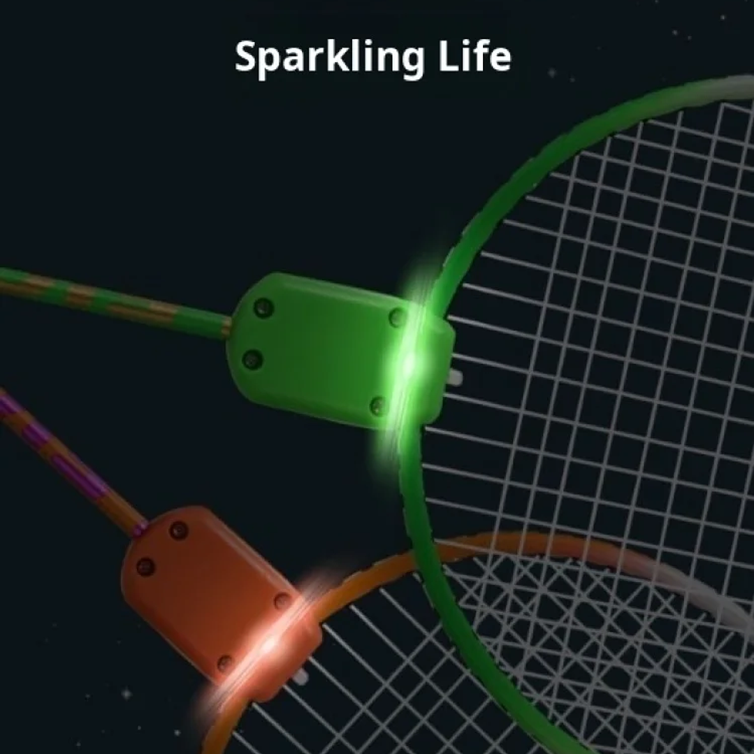 Raqueta de Bádminton Luminosa | Ultraligera para Niños y Adultos al Aire Libre 13