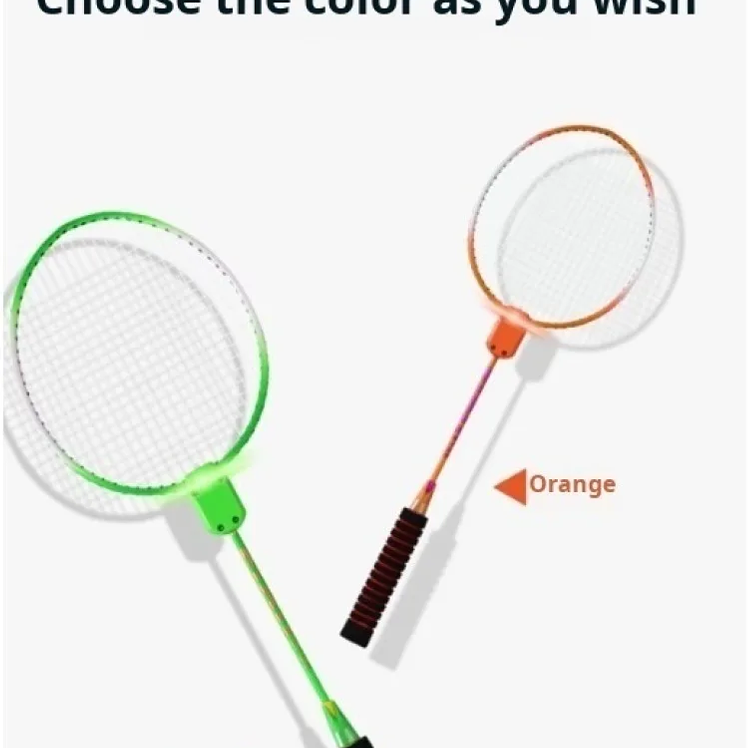 Raqueta de Bádminton Luminosa | Ultraligera para Niños y Adultos al Aire Libre 21
