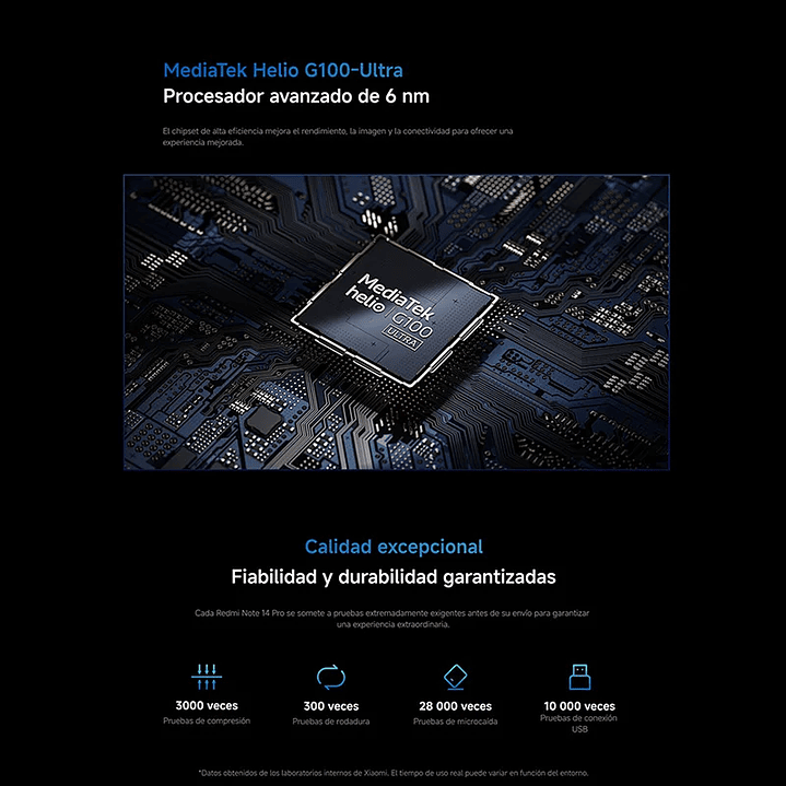 Xiaomi Redmi Note 14 Pro NFC | Cámara 200MP y Pantalla AMOLED 120Hz 6