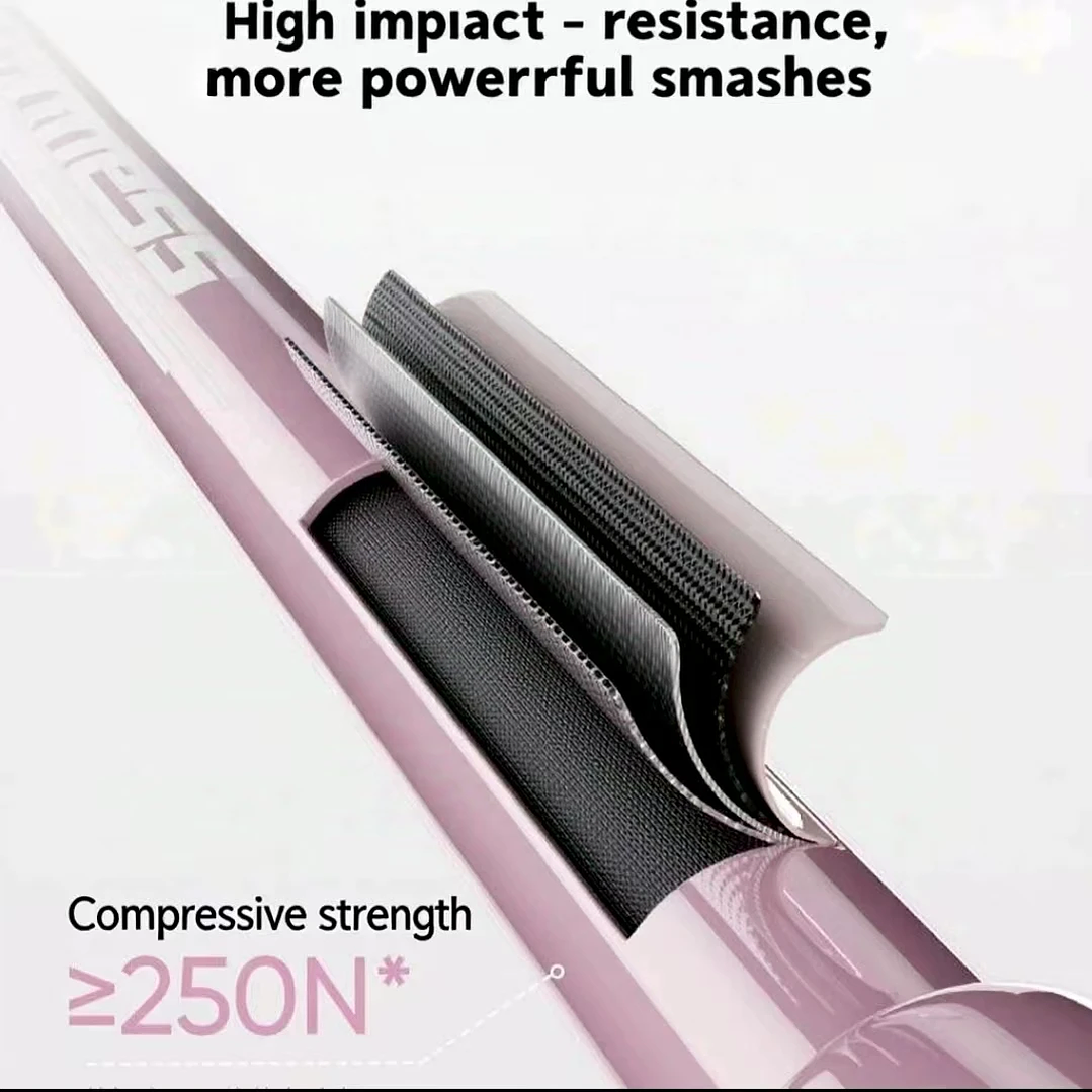 Raqueta de Bádminton Infantil de Fibra de Carbono | Profesional y Ultraligera para Principiantes 2