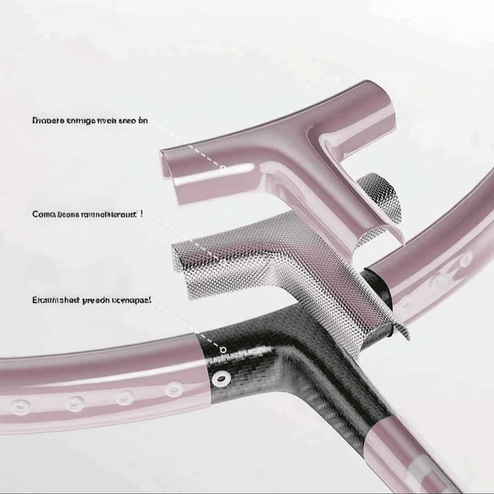 Raqueta de Bádminton Infantil de Fibra de Carbono | Profesional y Ultraligera para Principiantes 4