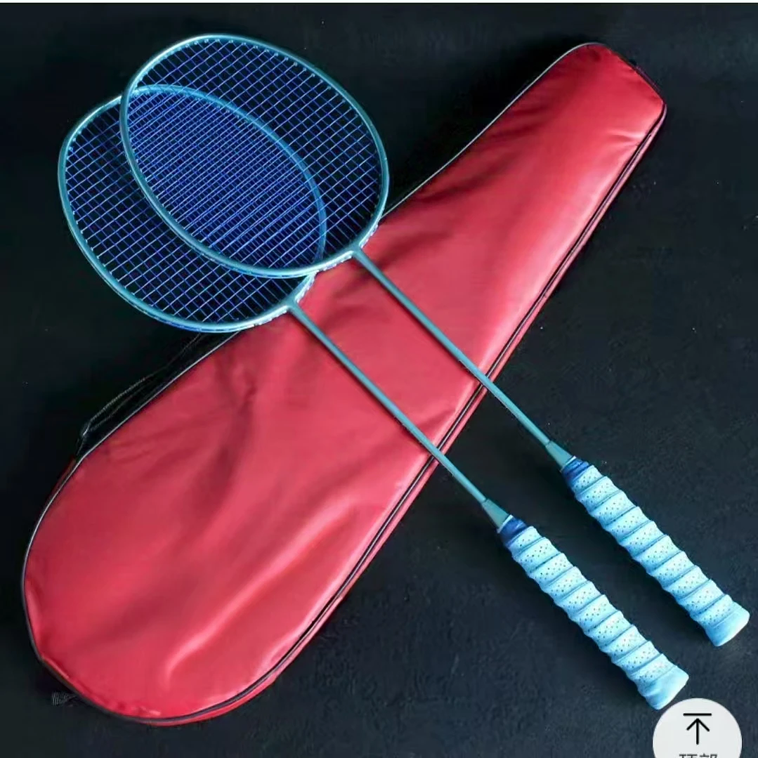 Raqueta de Bádminton Infantil de Fibra de Carbono | Profesional y Ultraligera para Principiantes 7