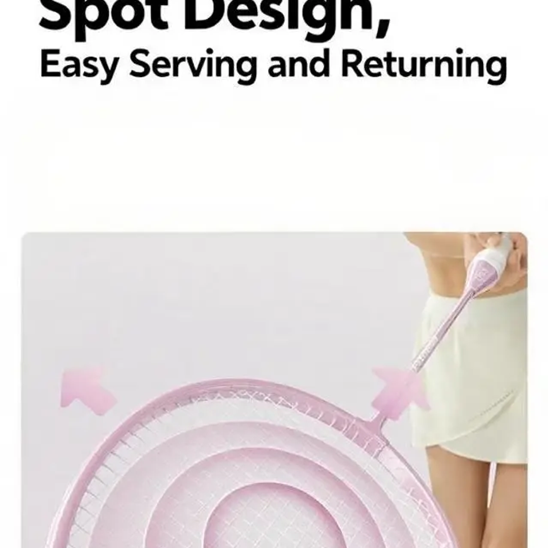 Raqueta de Bádminton Infantil de Fibra de Carbono | Profesional y Ultraligera para Principiantes 10