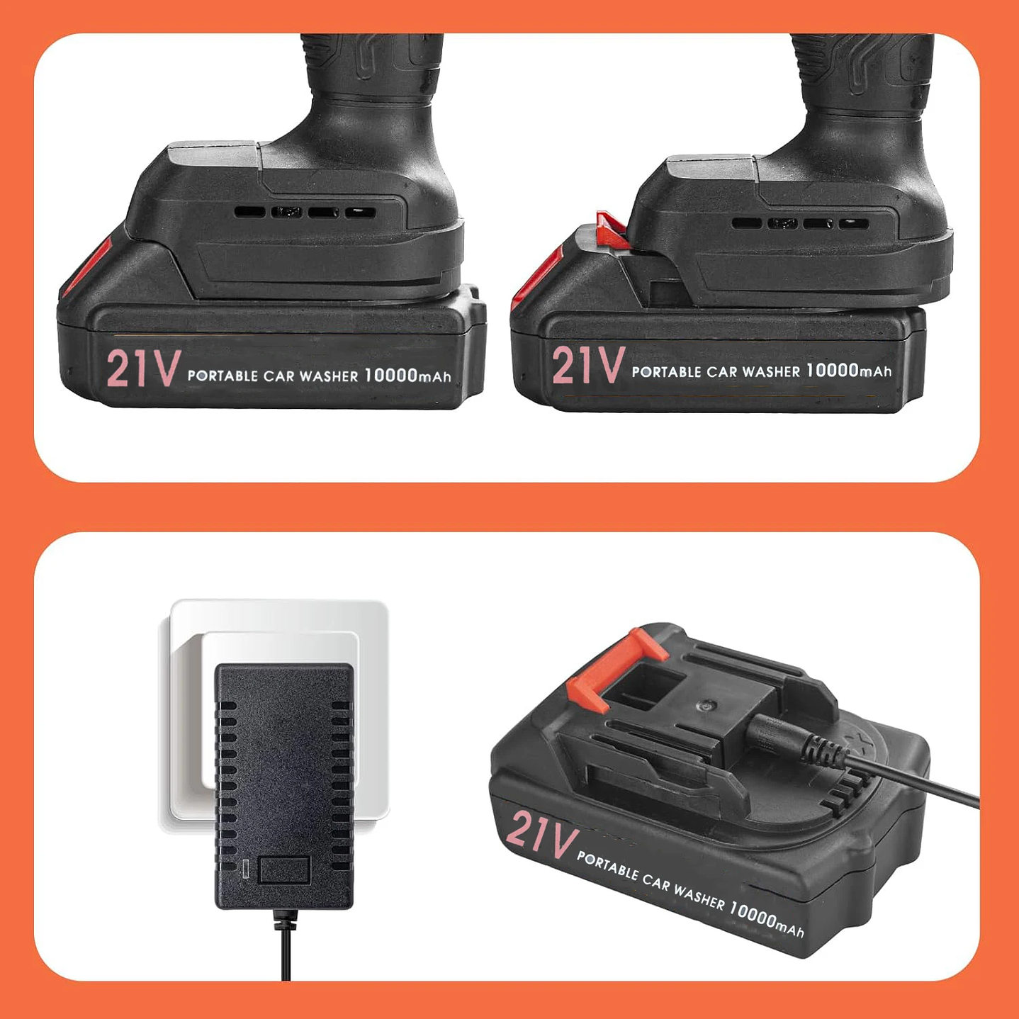 Batería de Litio 21V 15000mAh | Repuesto para Herramientas Makita y Dewalt 5