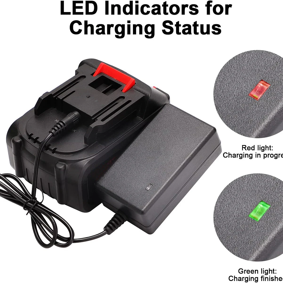 Batería de Litio 21V 15000mAh | Repuesto para Herramientas Makita y Dewalt 14