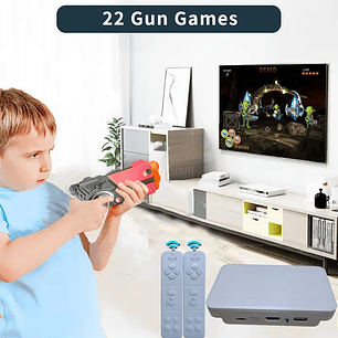 Consola Retro para TV | 900+ Juegos y Pistola AR para Niños y Adultos