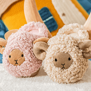 Pantuflas de Invierno Unisex con Estampado Leopardo | Antideslizantes y Acolchadas