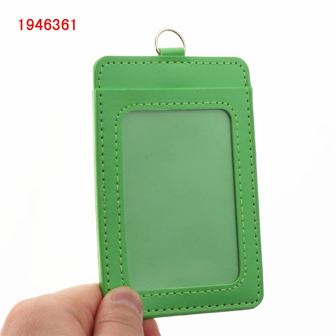 Funda Doble de Tarjeta ID en Cuero PU | Transparente y Elegante Modelo 610 17