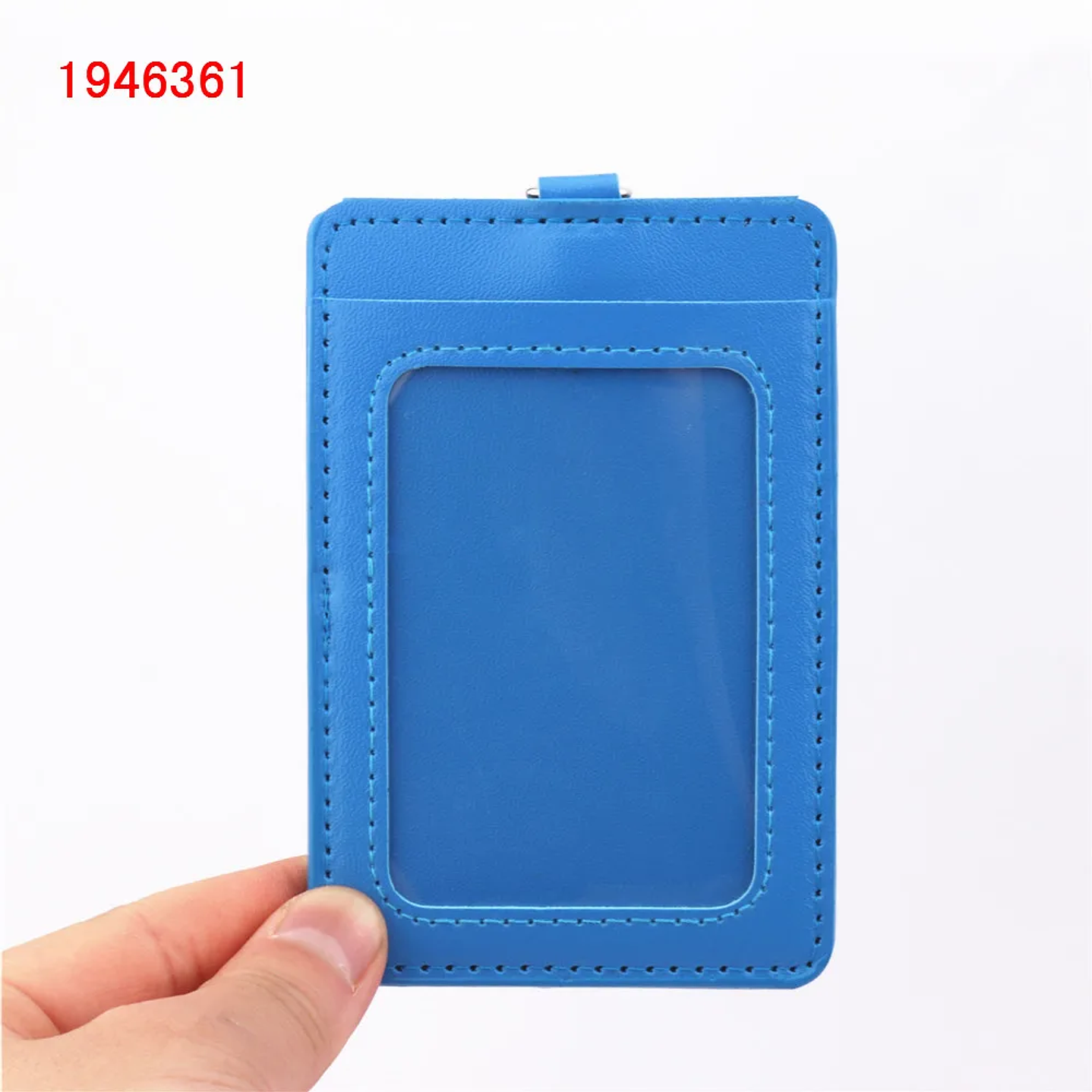 Funda Doble de Tarjeta ID en Cuero PU | Transparente y Elegante Modelo 610 30