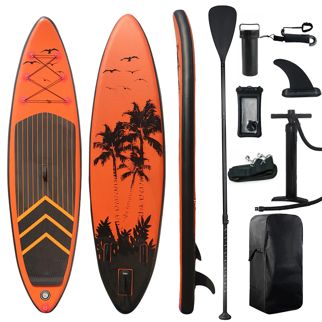 Tabla de Paddle Inflable YOJA | SUP Unisex para Lagos y Ríos 12