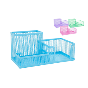 Organizador de Escritorio Metálico 20x10x10cm | Colores Pastel Starplast