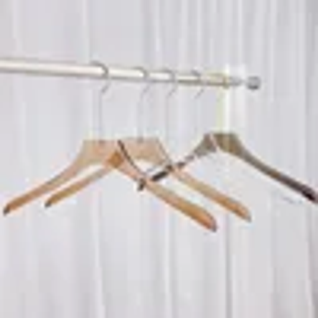 Percha Acrílica Transparente LEILOI | Gancho Metálico Personalizable para Ropa 13