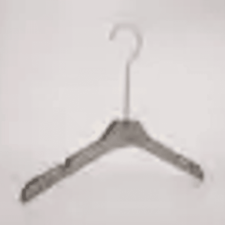 Percha Acrílica Transparente LEILOI | Gancho Metálico Personalizable para Ropa 21