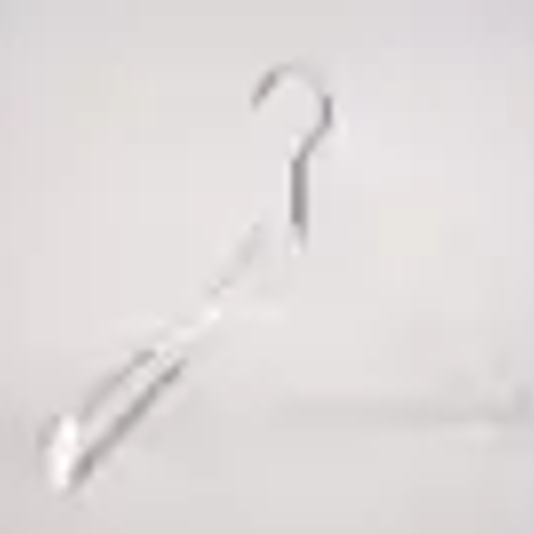 Percha Acrílica Transparente LEILOI | Gancho Metálico Personalizable para Ropa 24