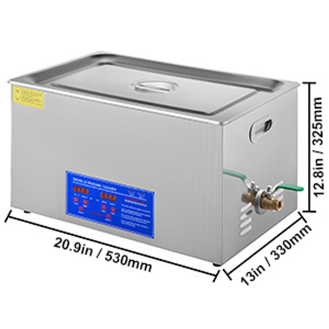 Limpiador Ultrasónico SucceBuy 1.3–30L | Lavado Profesional para Joyas, Herramientas y Más 23