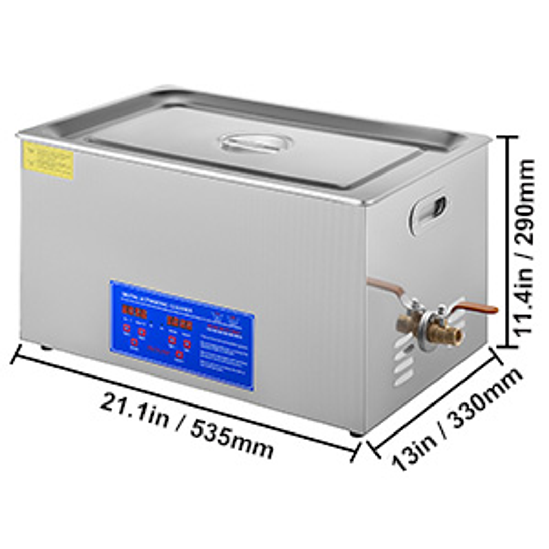 Limpiador Ultrasónico SucceBuy 1.3–30L | Lavado Profesional para Joyas, Herramientas y Más 25