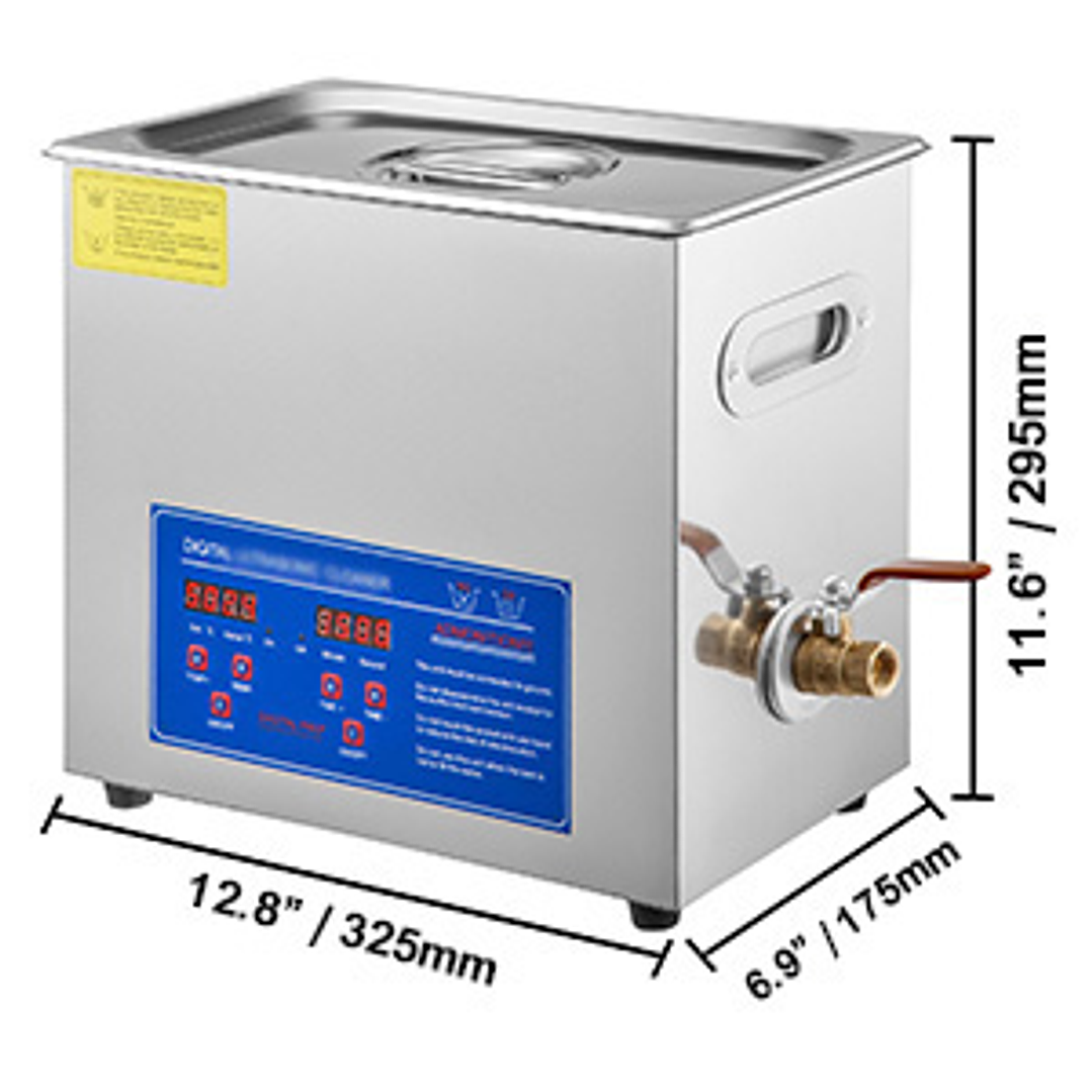 Limpiador Ultrasónico SucceBuy 1.3–30L | Lavado Profesional para Joyas, Herramientas y Más 31