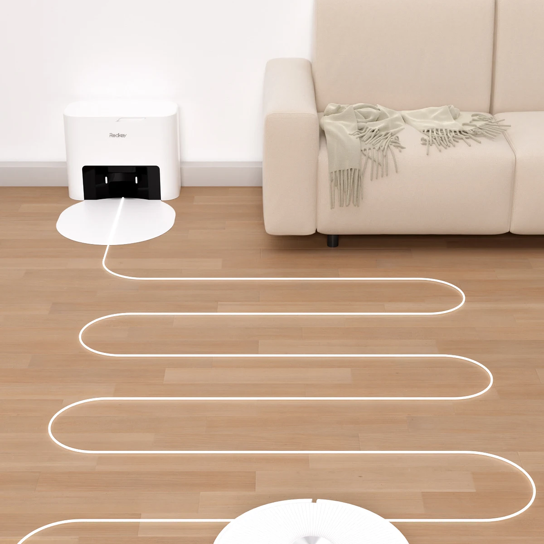 Robot Aspirador Redkey R10 | 2 en 1 con Fregona y Navegación Láser 17