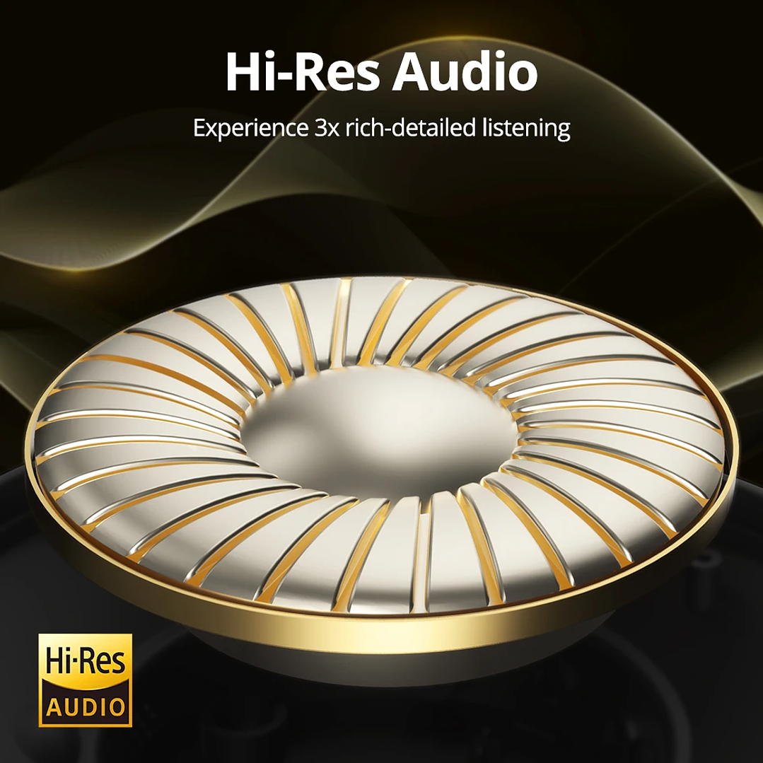 Auriculares Tronsmart Sounfii Q20S | Bluetooth 5.3 con Cancelación de Ruido y 60h de Batería 4