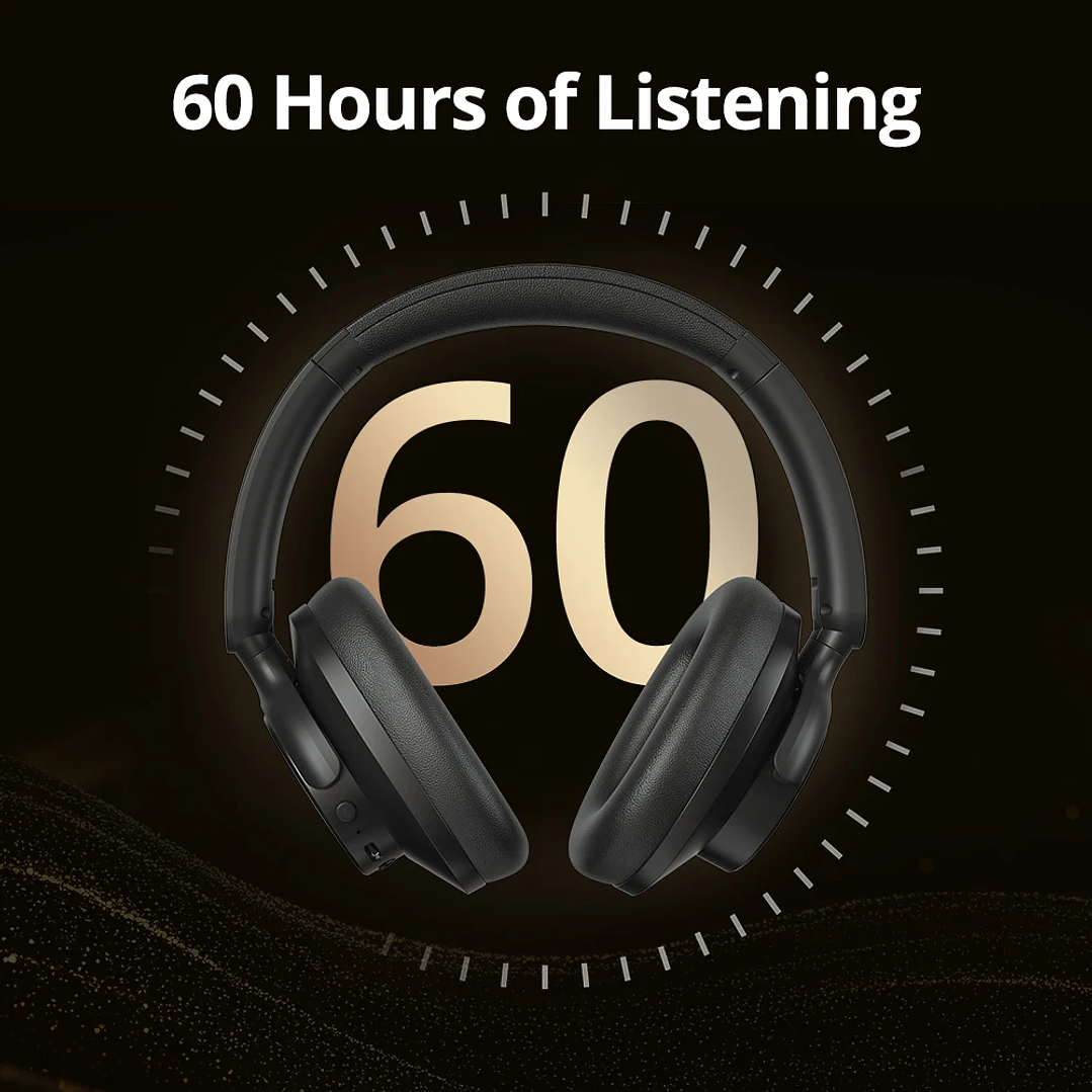 Auriculares Tronsmart Sounfii Q20S | Bluetooth 5.3 con Cancelación de Ruido y 60h de Batería 5