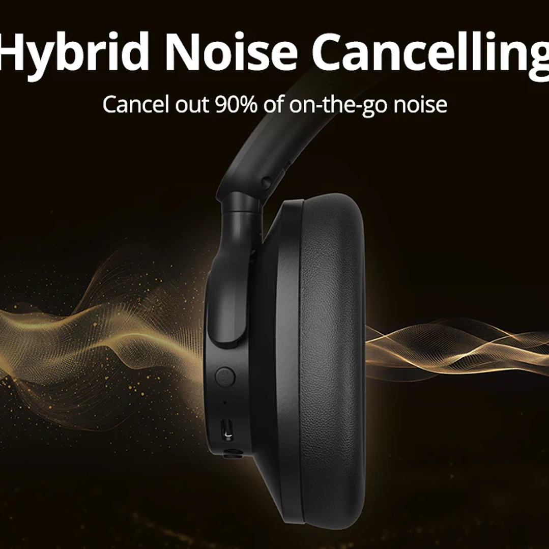 Auriculares Tronsmart Sounfii Q20S | Bluetooth 5.3 con Cancelación de Ruido y 60h de Batería 10