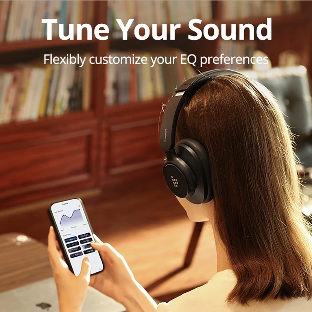 Auriculares Tronsmart Sounfii Q20S | Bluetooth 5.3 con Cancelación de Ruido y 60h de Batería 18