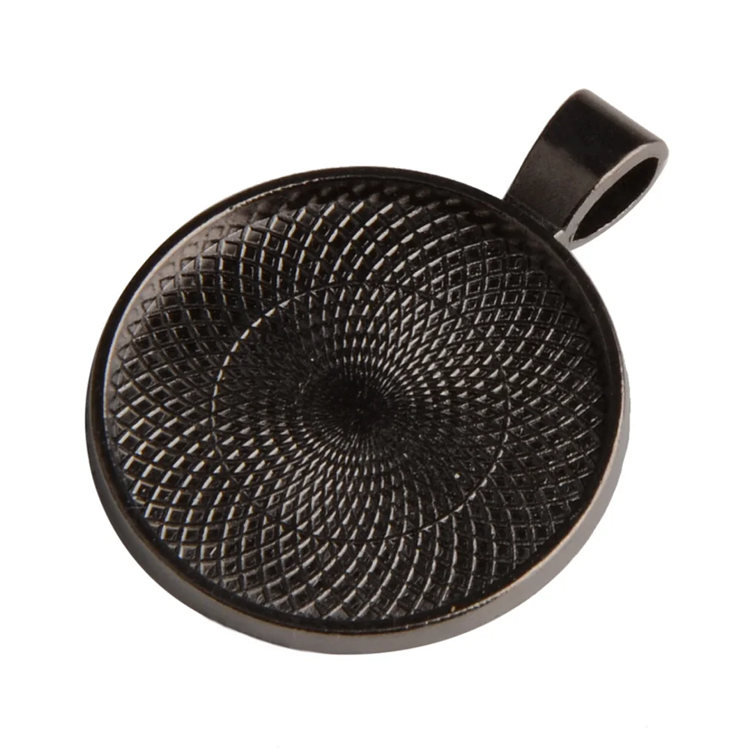 Bases de Camafeo LFPU 25mm | Pack de 10 para Joyería DIY con Cabujón 7