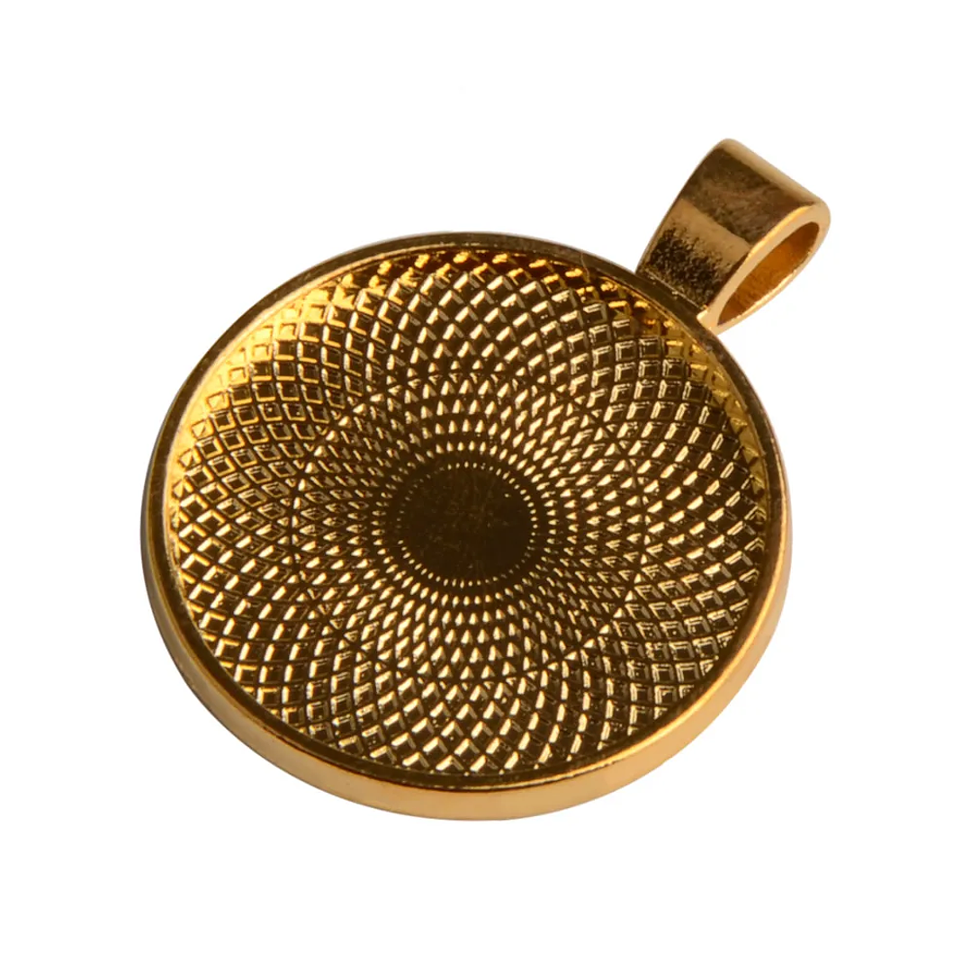 Bases de Camafeo LFPU 25mm | Pack de 10 para Joyería DIY con Cabujón 9