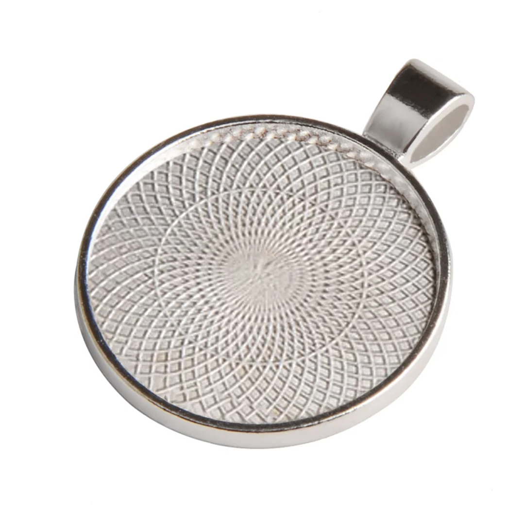 Bases de Camafeo LFPU 25mm | Pack de 10 para Joyería DIY con Cabujón 14