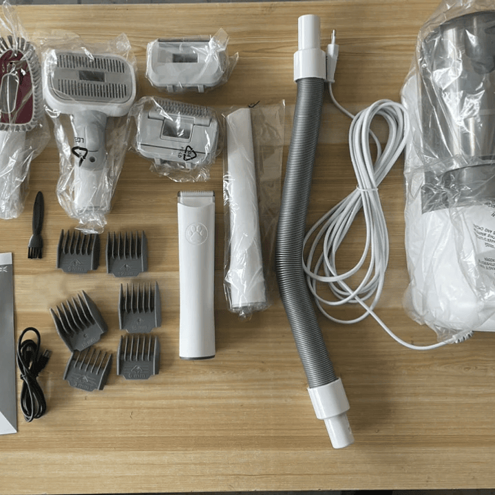 Kit de Peluquería y Aspiración MicroData 2.5L | Para Perros y Gatos con Corte Silencioso 8