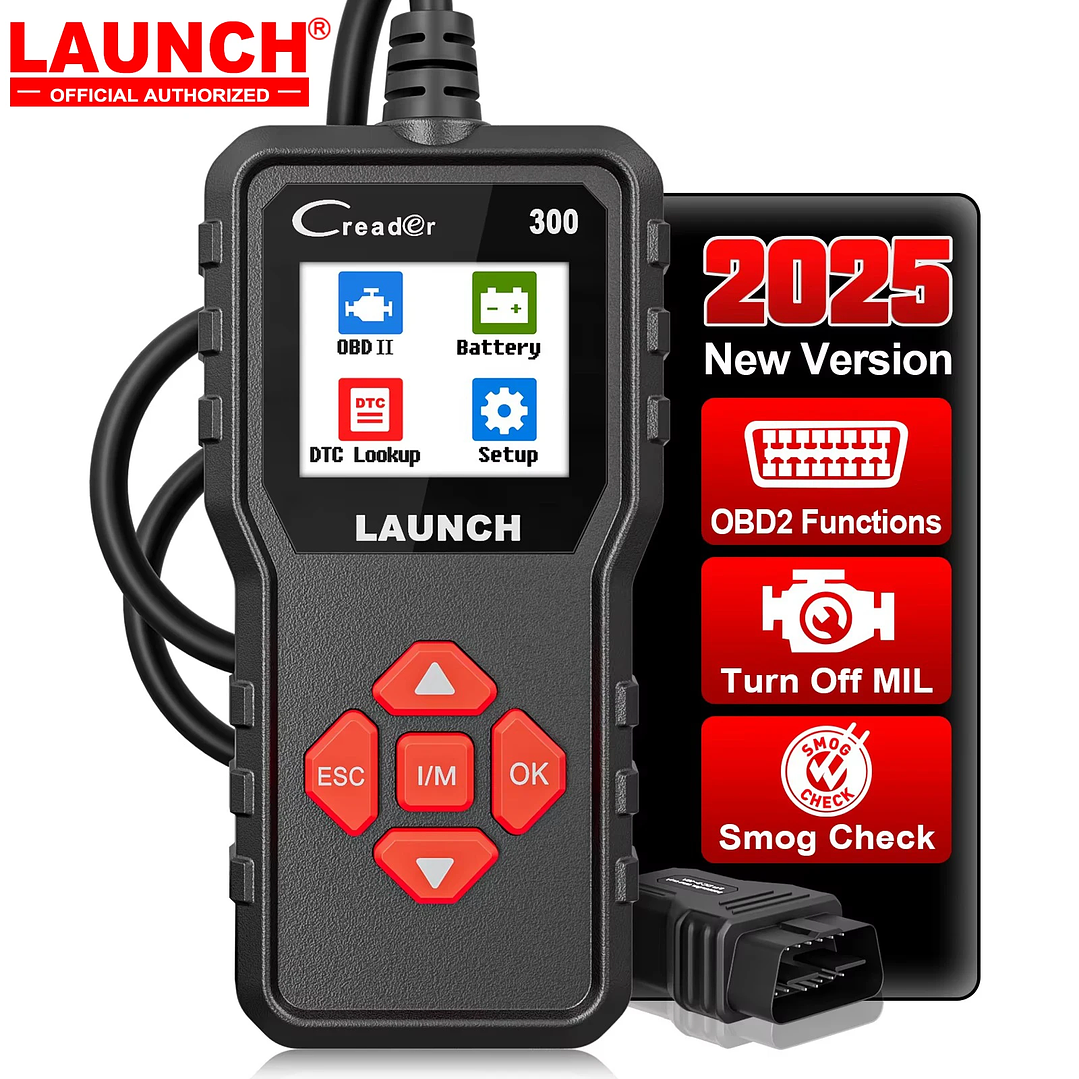 Escáner OBD2 LAUNCH CR300 | Diagnóstico Automotriz Completo con Actualización de por Vida 1