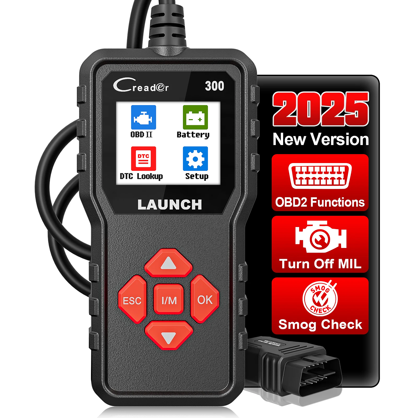 Escáner OBD2 LAUNCH CR300 | Diagnóstico Automotriz Completo con Actualización de por Vida 9