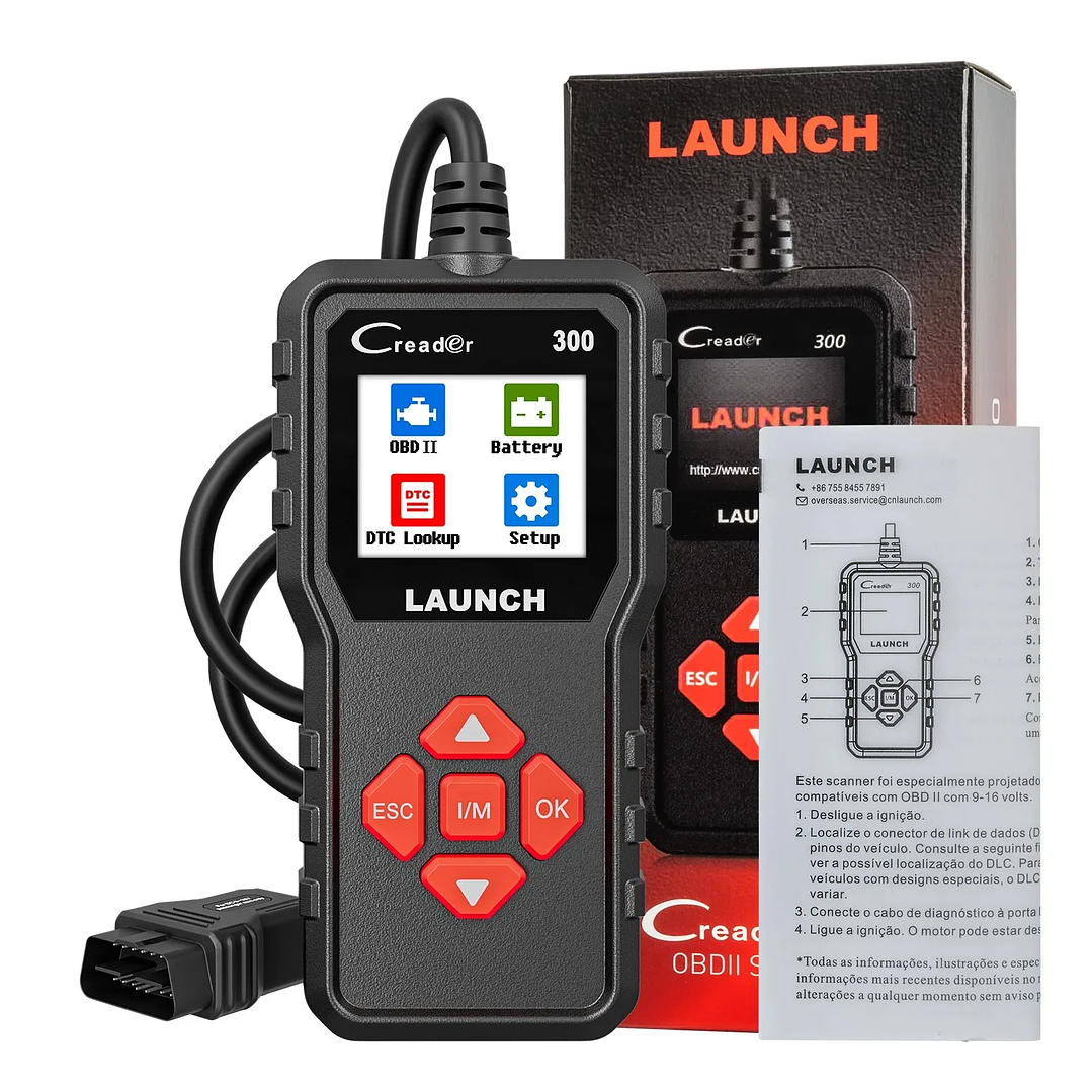 Escáner OBD2 LAUNCH CR300 | Diagnóstico Automotriz Completo con Actualización de por Vida 14