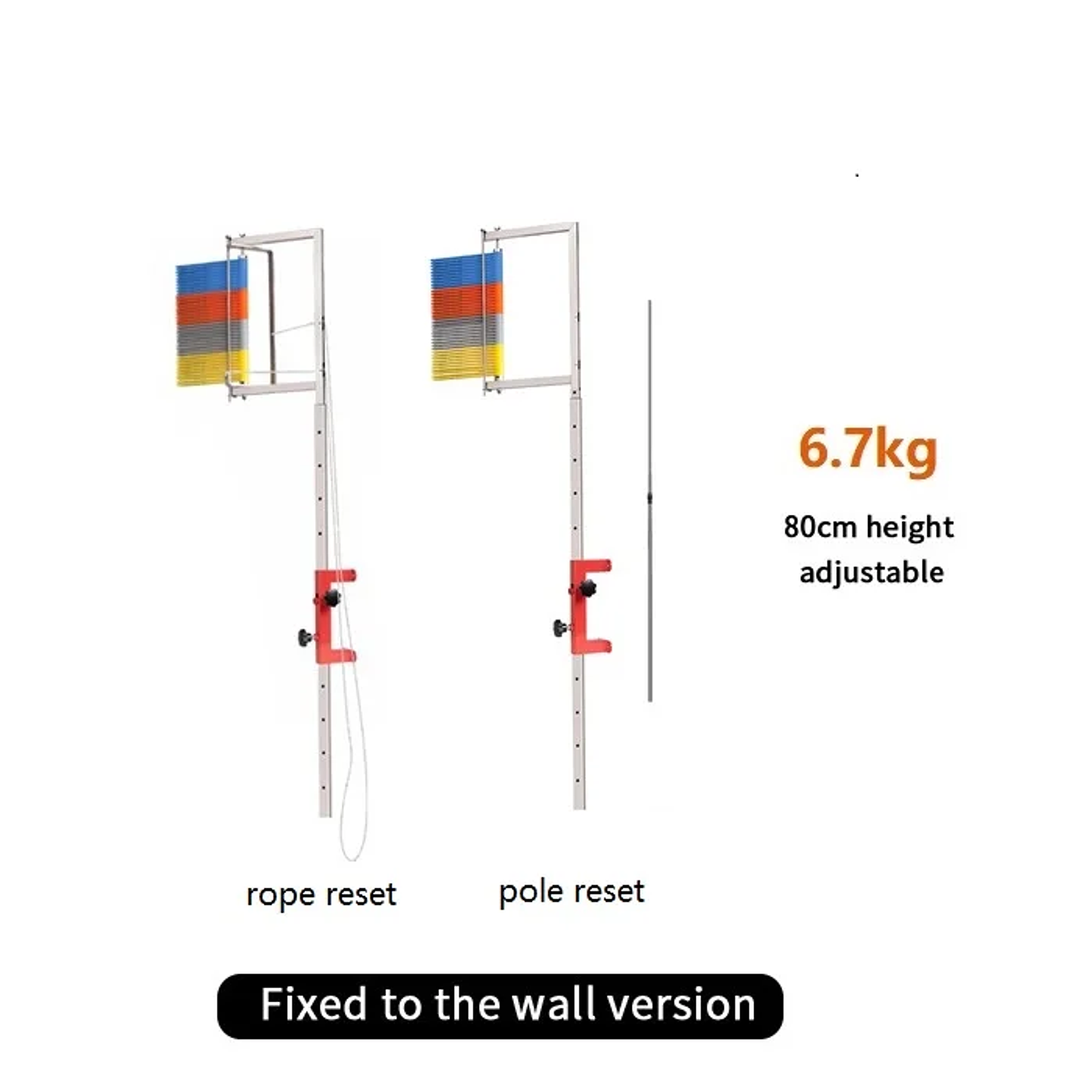 Medidor de Salto Vertical GAIATY | Poste Ajustable para Entrenamiento de Baloncesto 6