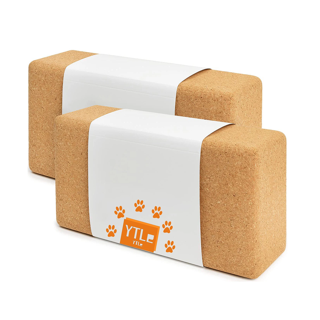 Bloques de Yoga de Corcho Natural | Antideslizantes, Ecológicos y de Alta Densidad 4