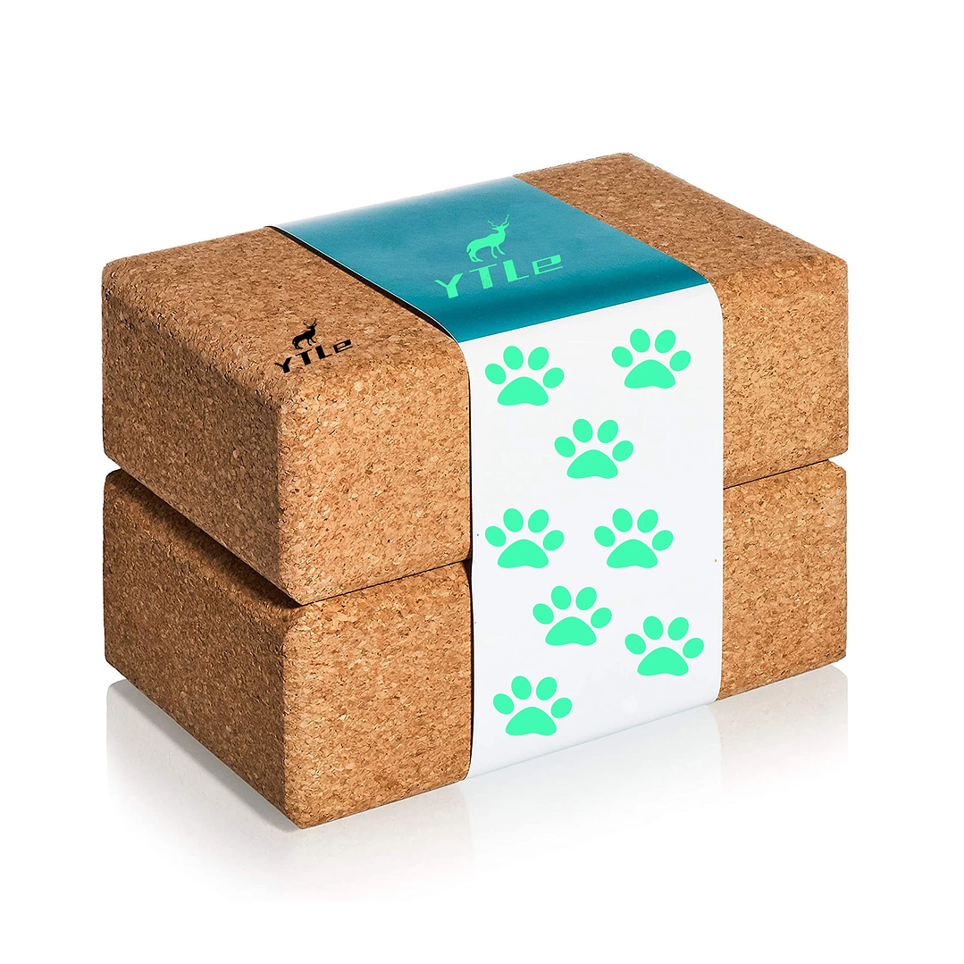 Bloques de Yoga de Corcho Natural | Antideslizantes, Ecológicos y de Alta Densidad 5