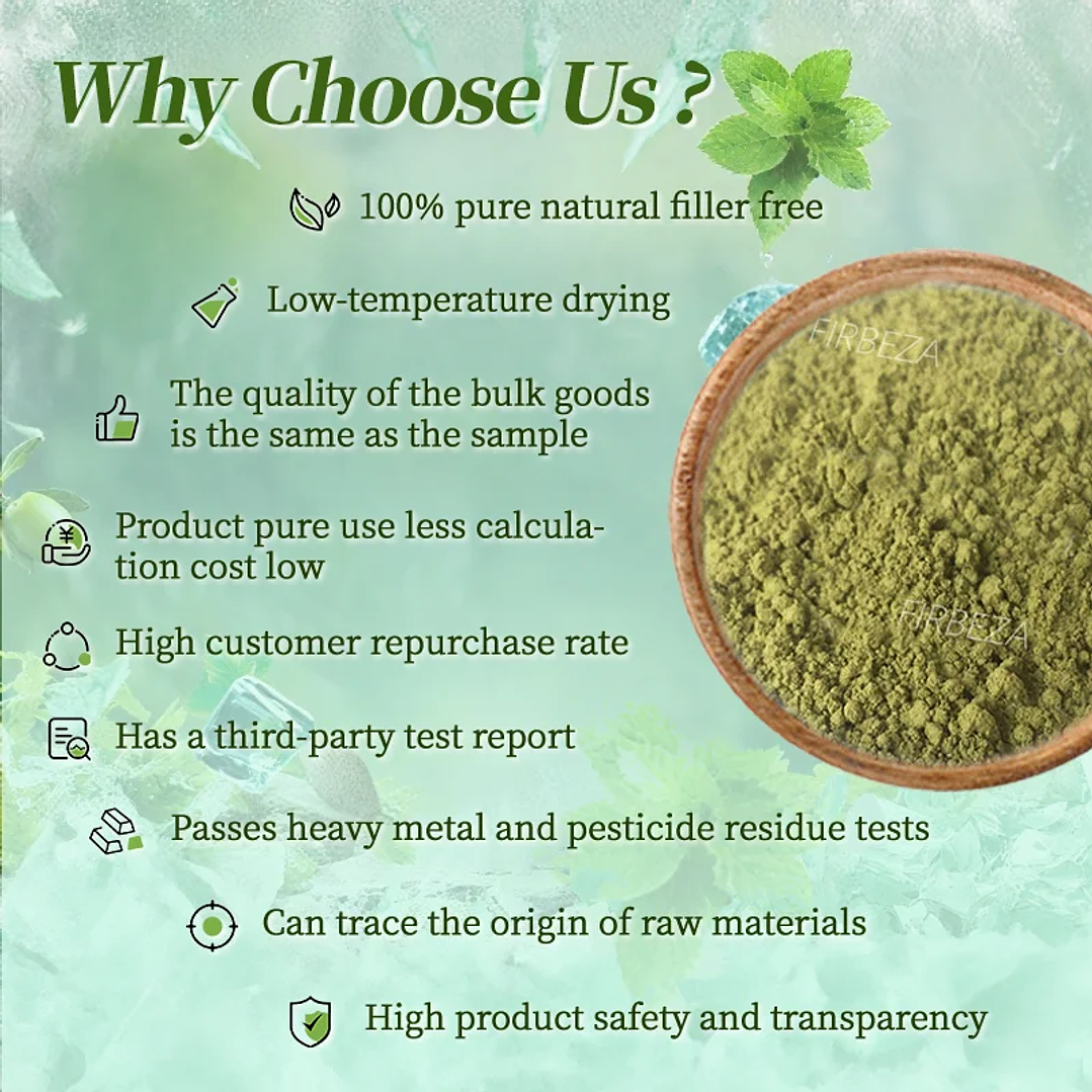 Extracto de Espinaca 30:1 Firbeza | Polvo Orgánico Instantáneo 100% Soluble 2