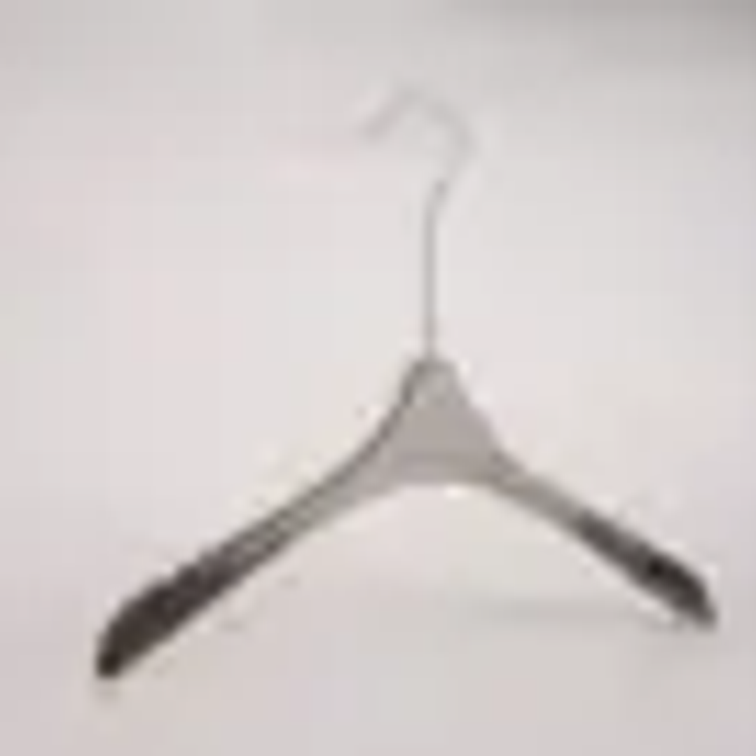 Percha Acrílica Transparente LEILOI | Diseño Mate con Gancho Dorado para Ropa 11