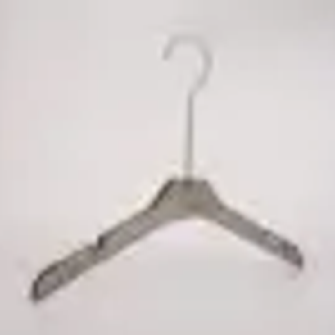 Percha Acrílica Transparente LEILOI | Diseño Mate con Gancho Dorado para Ropa 22