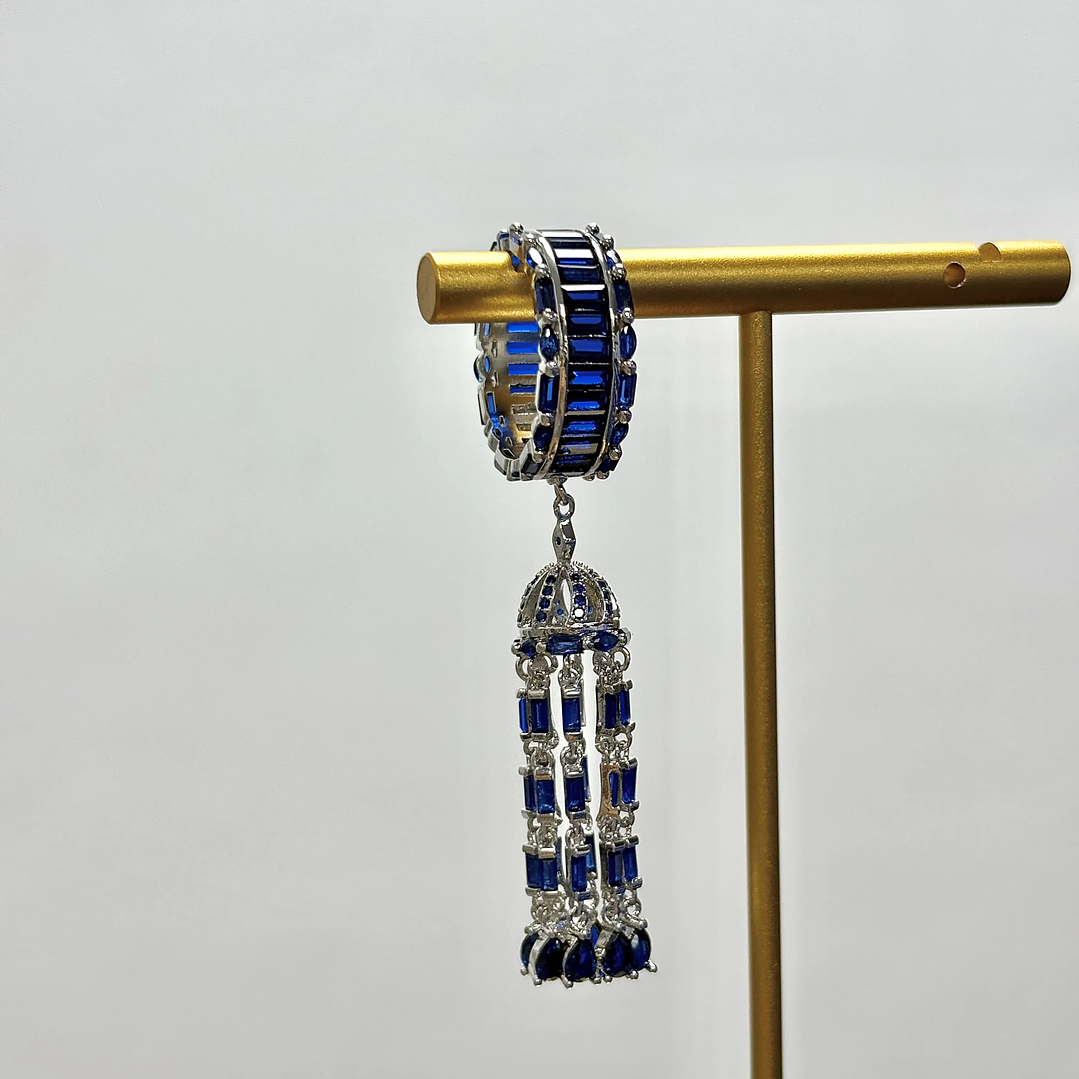 Anillo Bohemio Qoolady con Borla y Circonita | Diseño Chic para Bodas y Fiestas 8