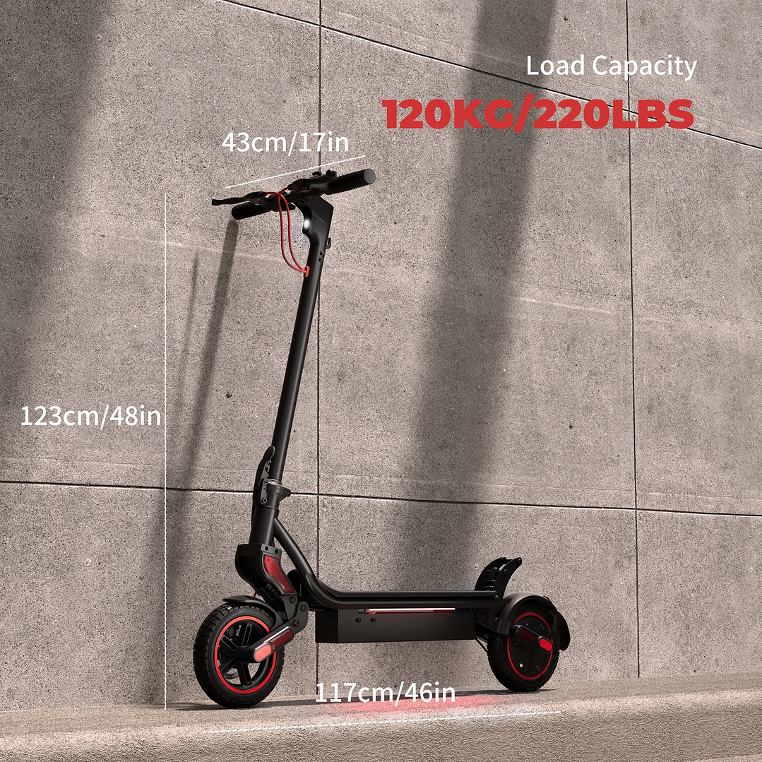 Patinete Eléctrico iScooter W8 | 750W, Suspensión Dual y App Inteligente 15