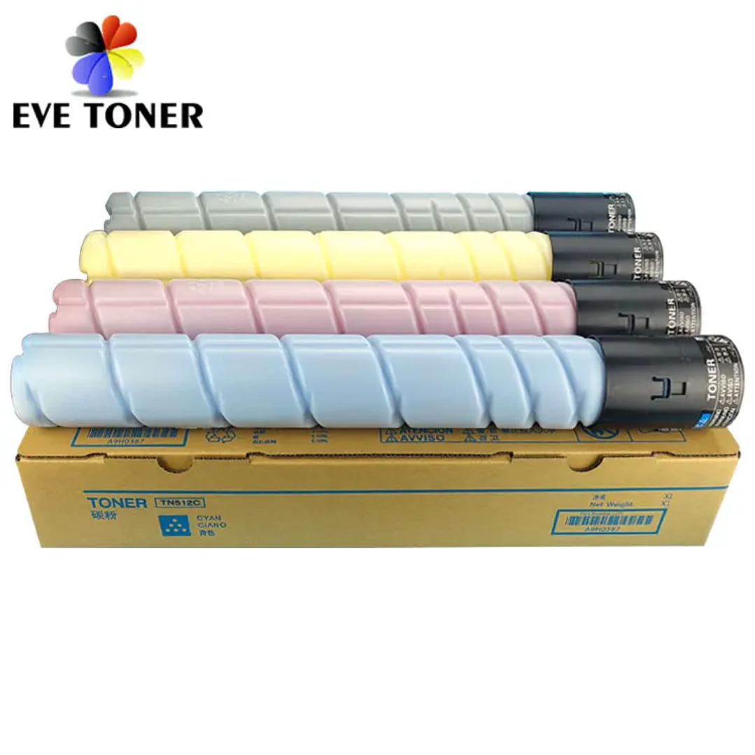 Consumibles Compatibles EVE Toner para Konica Bizhub | Alta Calidad para Impresoras C220-C454 3