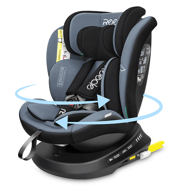Silla de Coche Reecle 360° ISOFIX | De 0 a 12 Años, Ajustable y Segura 1
